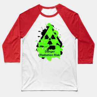 Danger: Radiation Baseball T-Shirt